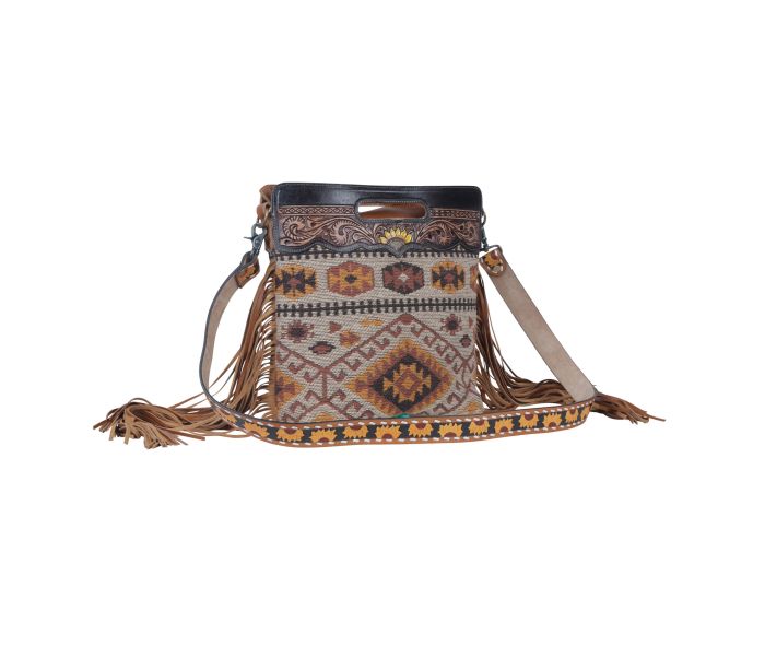 Myra Bag: S-3993 "HELIOS HAND-TOOLED BAG"