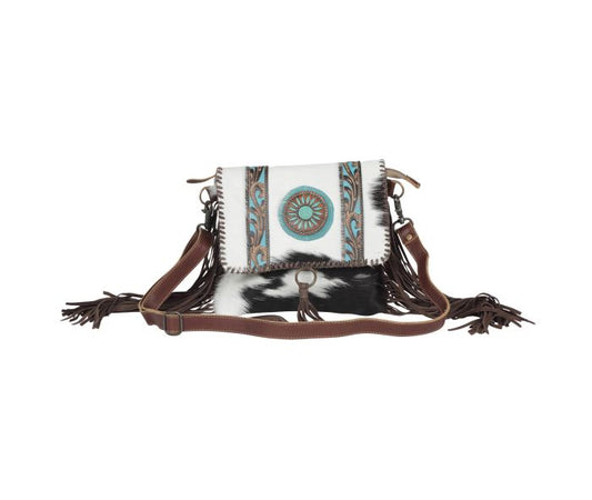 Myra Bag: S-4335 "DREAMCATCHER HAND-TOOLED BAG"