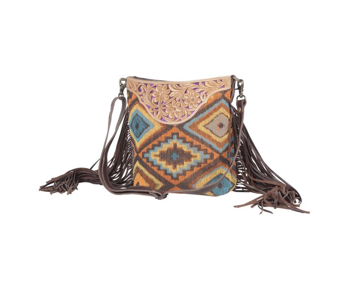 Myra Bag: S-4375 "SYNONYM HAND-TOOLED BAG"