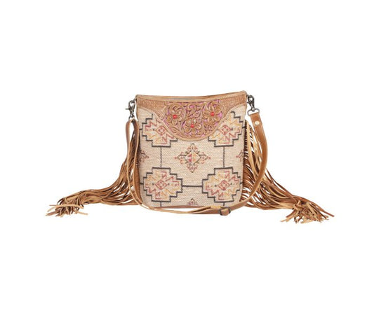 Myra Bag: S-4376 "ACCELERTE HAND-TOOLED BAG"