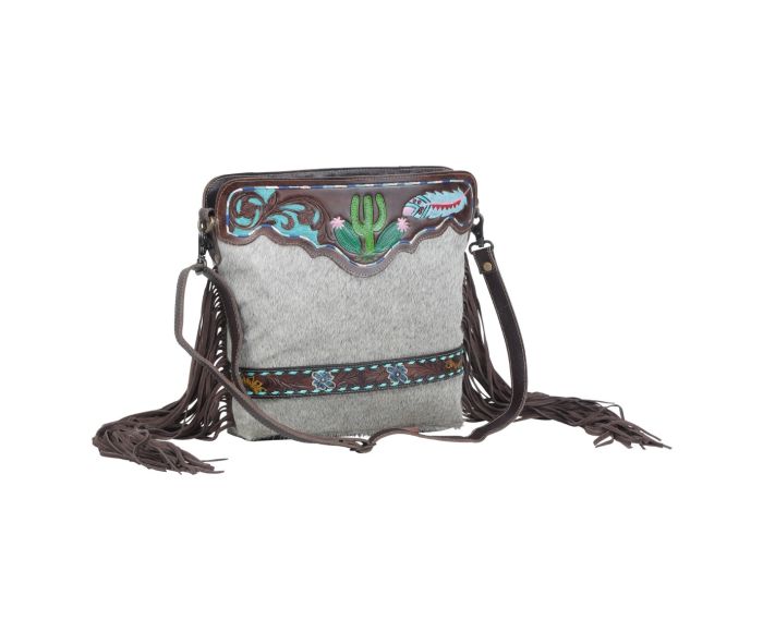 Myra Bag: S-4707 "CROWN HAND-TOOLED BAG"