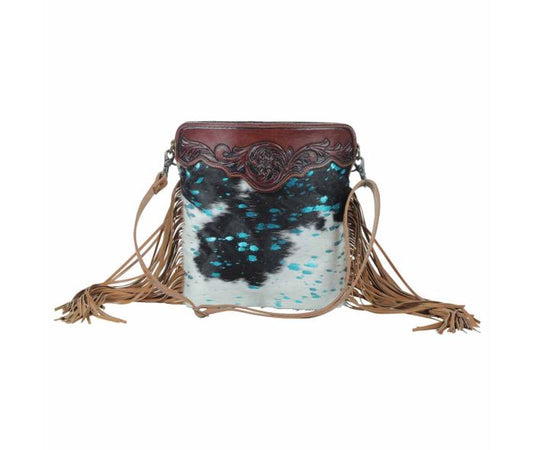 Myra Bag: S-5240 "BLUE MOON HAND-TOOLED BAG"