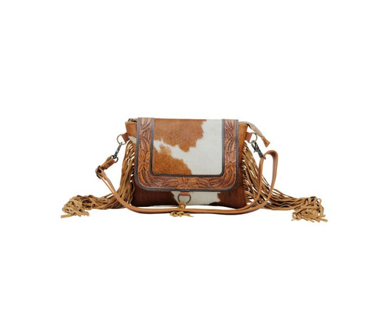 Myra Bag: S-6222 "RUSTY HAND-TOOLED BAG"