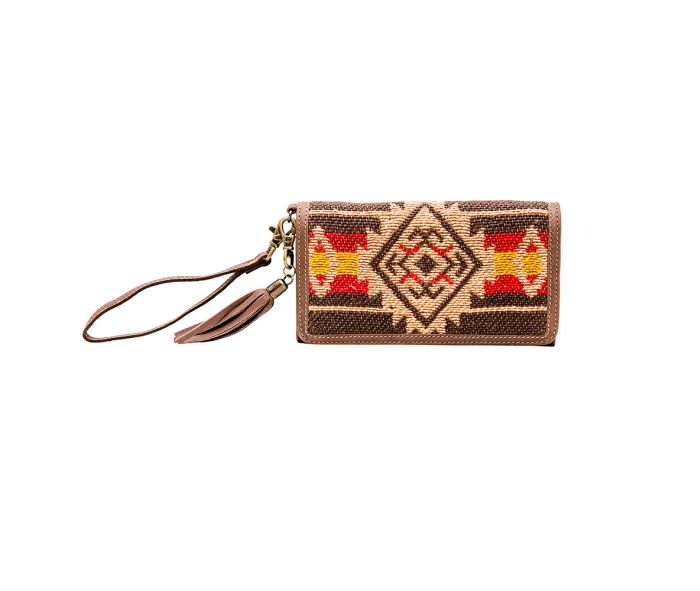 Myra Bag: S-6522 "MAP WOVEN FABRIC WALLET"