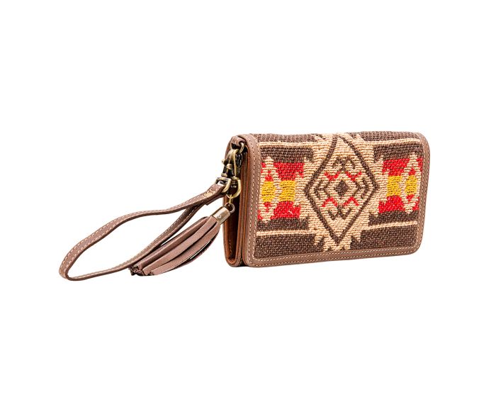 Myra Bag: S-6522 "MAP WOVEN FABRIC WALLET"