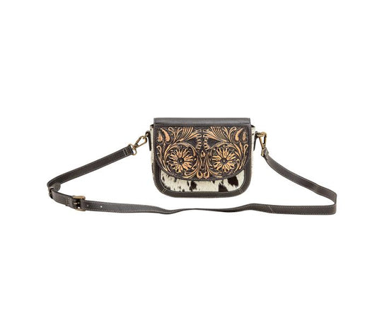 Myra Bag: S-7063 "WIGGLY HAND HAND-TOOLED BAG"